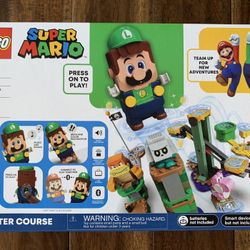 LEGO 71387 Adventures With Luigi Super Mario Starter Course 280 Pc Build Game
