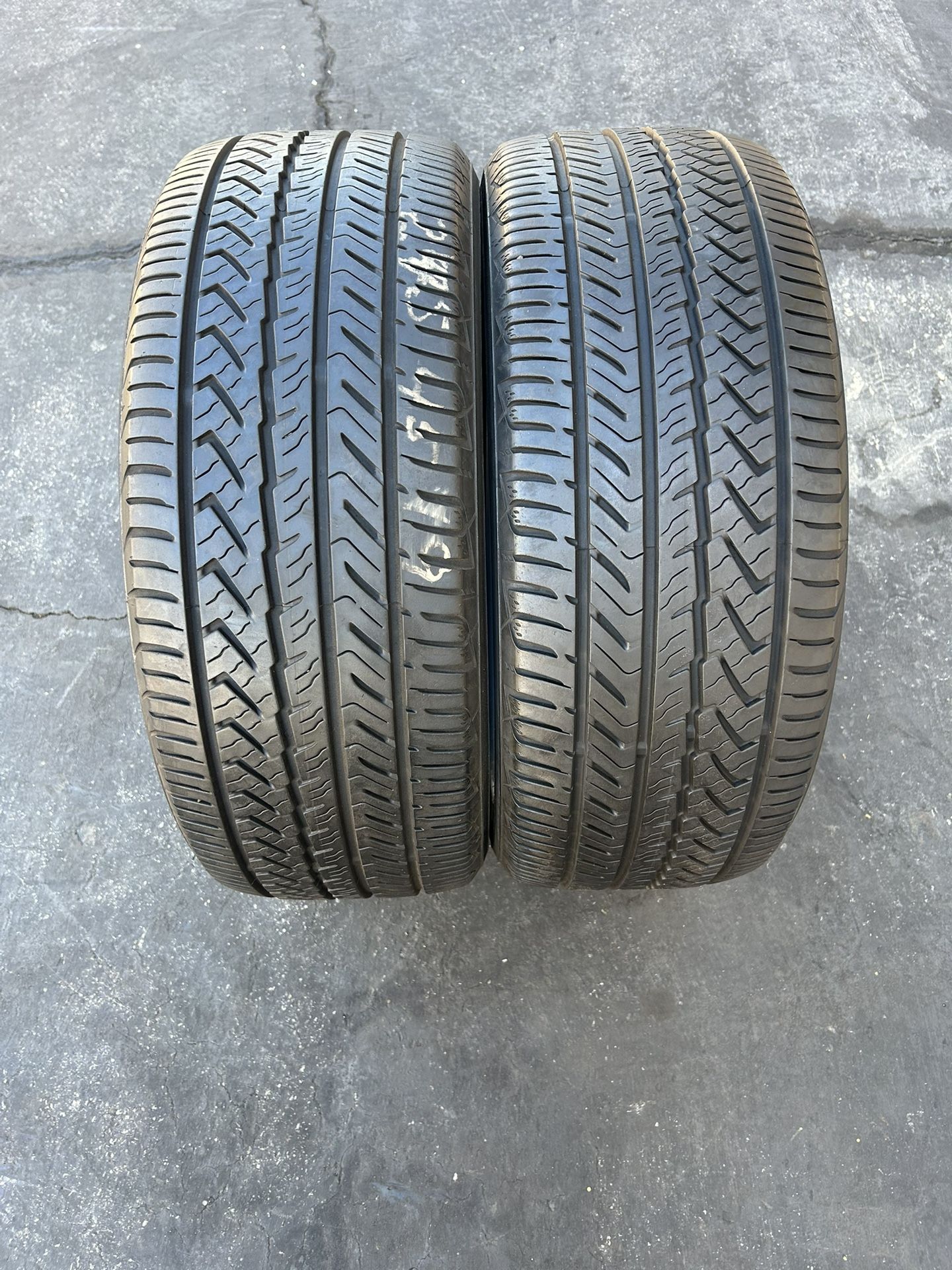 2. Tires. 245.  45. 19. Yokohama 