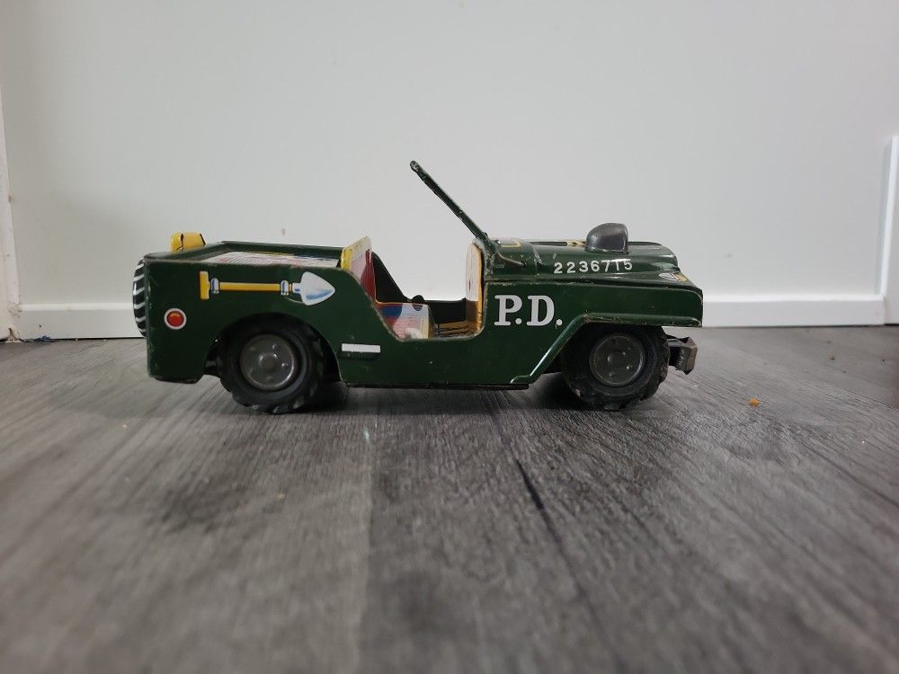 Vintage Military Police Toy