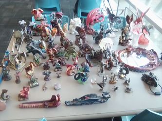 Dragon FIGURINES lot