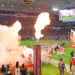 Miami Hurricanes Vs USF (100 Level, Row 2)
