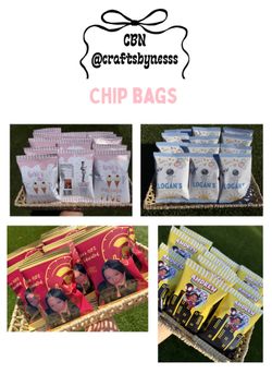 Party favor Chip Bags