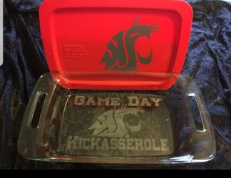 WSU Game Day Kickasserole Dish 