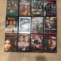 John Depp DVDs