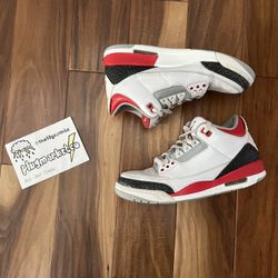 Used Jordan 3 Retro Fire Red 2013