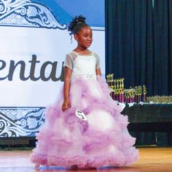 Purple Pageant Dress