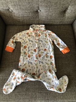 PLAYSKOOL Infant Sleeper Halloween Themed Size 6-12 Months 