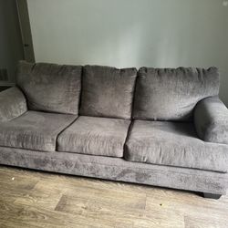 92" Grey 3 Seat Sofa | MUST GO