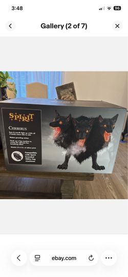 Halloween 3-headed Wolf Cerberus Animatronic