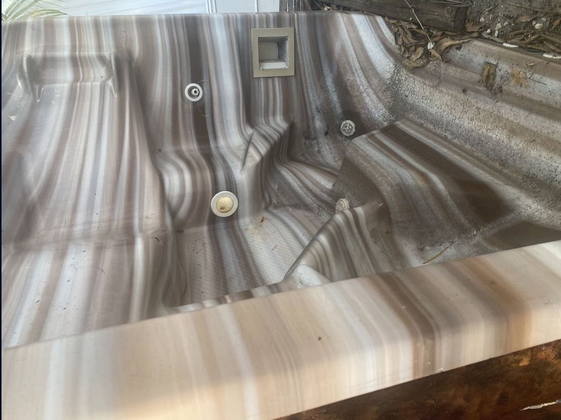 Outdoor Jacuzzi Essential Hot Tubs Marble Wrapped