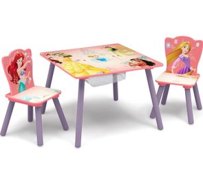 Disney princess table and chairs