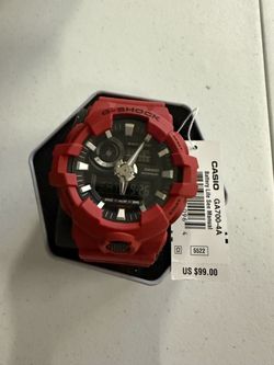 Casio G-Shock GA700-4A Red Watch