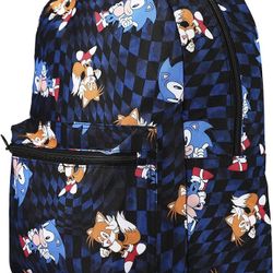 Bioworld Sonic The Hedgehog Character Print Backpack