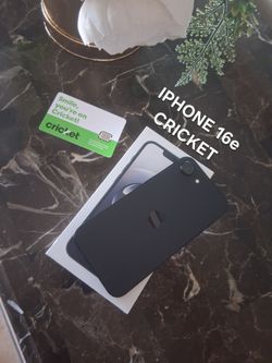 IPHONE 16E CRICKET ONLY