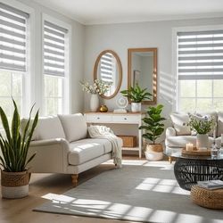 Cordless Zebra Blinds