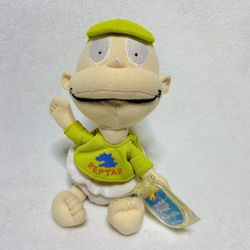 8” 1998 Vintage Rugrats Tommy Pickles Reptar Outfit Star Beans
