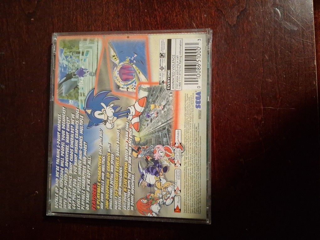Sonic Adventure DreamCast