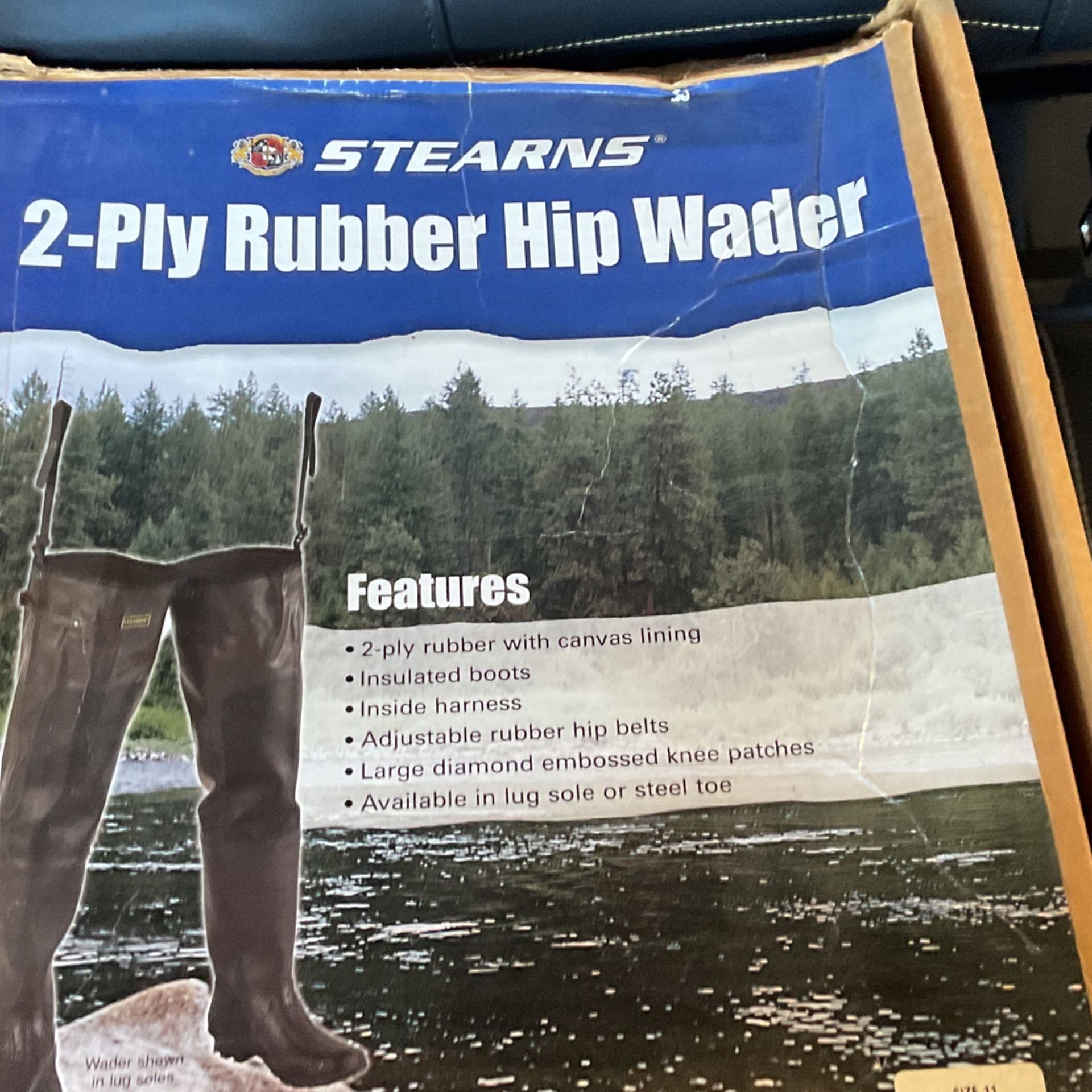 2-Ply Rubber Hip Wader