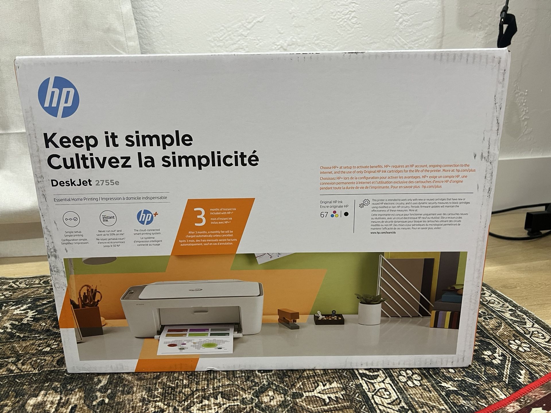 HP Desk Jet 2755e Printer