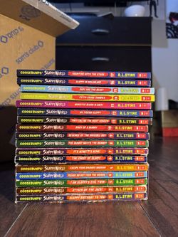 Huge Lot Of Goosebumps Books 