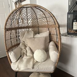 Better Homes  Wicker Egg Chair