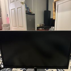 27 Inch, 1080p, 75hz LG Monitor