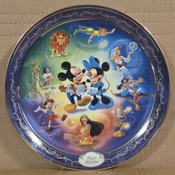 Bradford Exchange Magical Disney Moments Magic Melodies Plate 