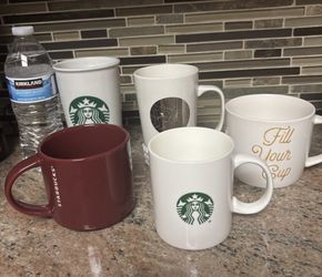Star bucks Cups 5.00 Each