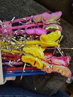 Butterfly wands
