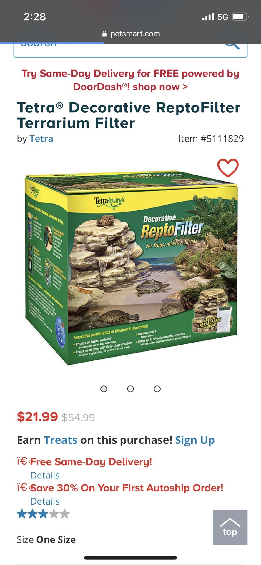 Turtle Filter Reptofilter