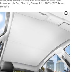 Model Y Sunshade