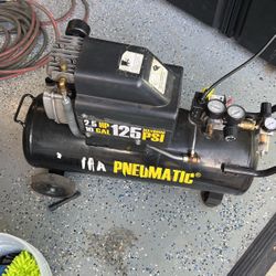 Central Pneumatic Compressor And Hose