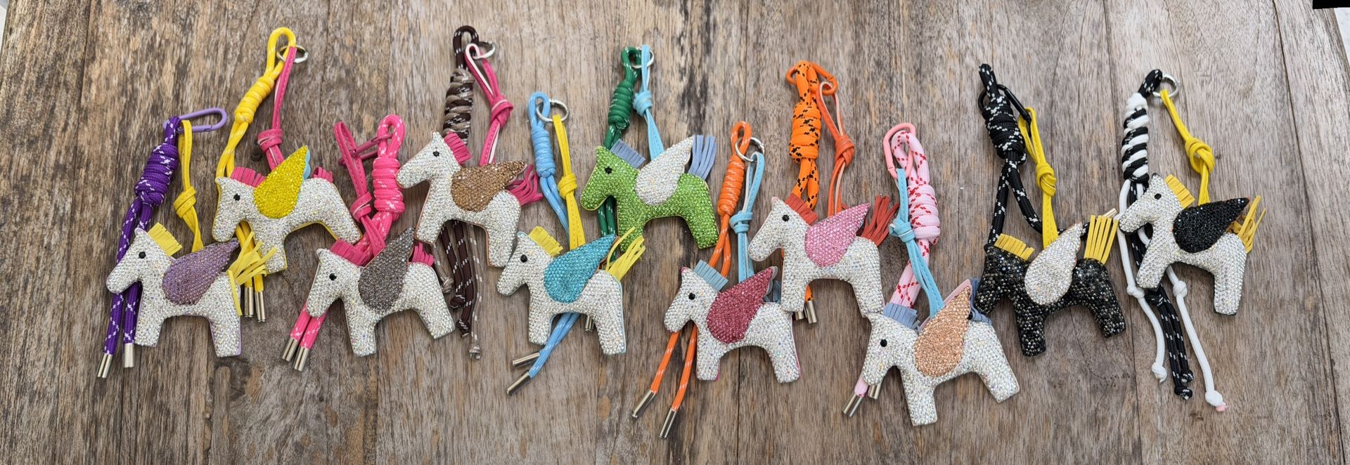 Sparkle Pegasus Bag Charm