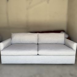 Crate & Barrel Lounge Deep Sofa Delivery Available