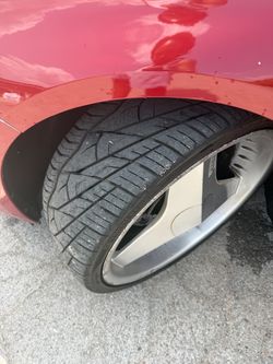 22s with brand new tires