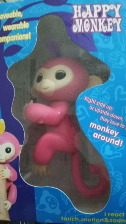 Happy Monkey new in box finger monkey