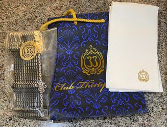 12 Brand new in original packaging Disneyland Club 33 Haunted Mansion 50th Anniversary Swizzle Sticks. Package has small tear however all stirrers wer
