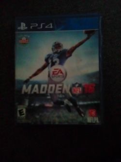 PS4 Madden 16
