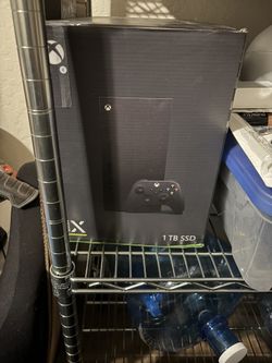X Box Series X With 2 Controllers And 3 Games 