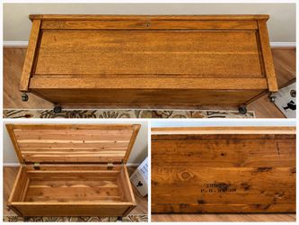 Wood Ottoman