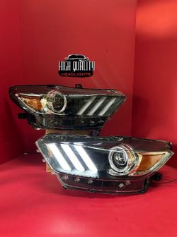Ford Mustang 2015-2017 headlights