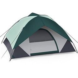 NIB Zyerch 2 Person Camping Tent, Outdoor Family Tent with Removable Rainfly