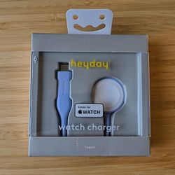 heyday Apple Watch Charger USB-C Periwinkle Blue