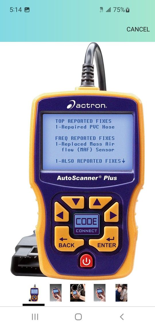 ACTRON OBD2 Reader Scanner OBDII CP9580A