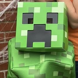 Halloween Costume-MineCraft creeper