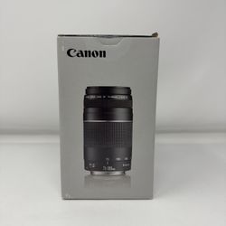 New Canon EF 75-300mm f/1.4-5.6 III 75-300mm f/1.4-5.6 III Auto Lens