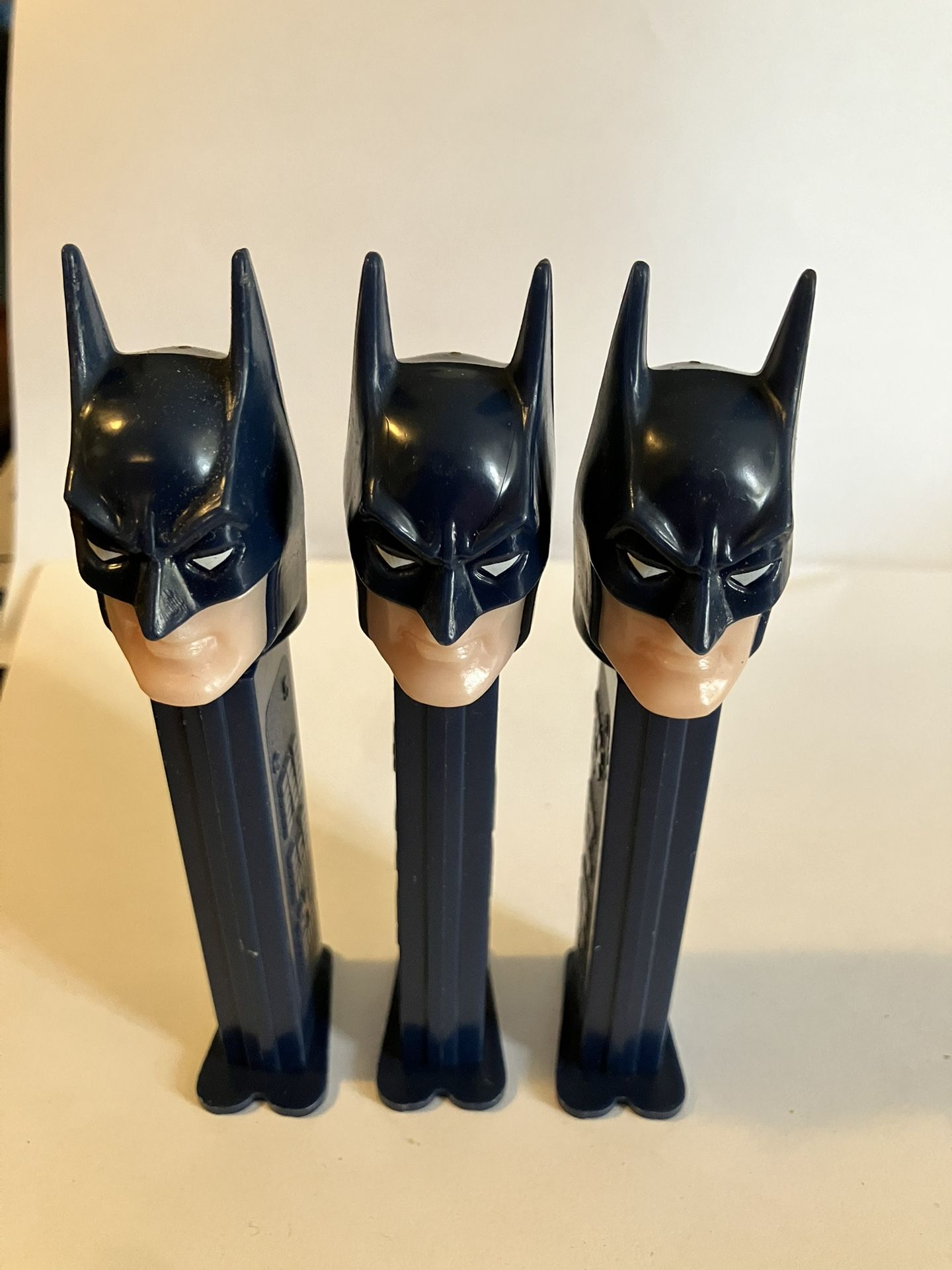 Batman PEZ Dispensers - 3 Identical DC Comics Pieces!