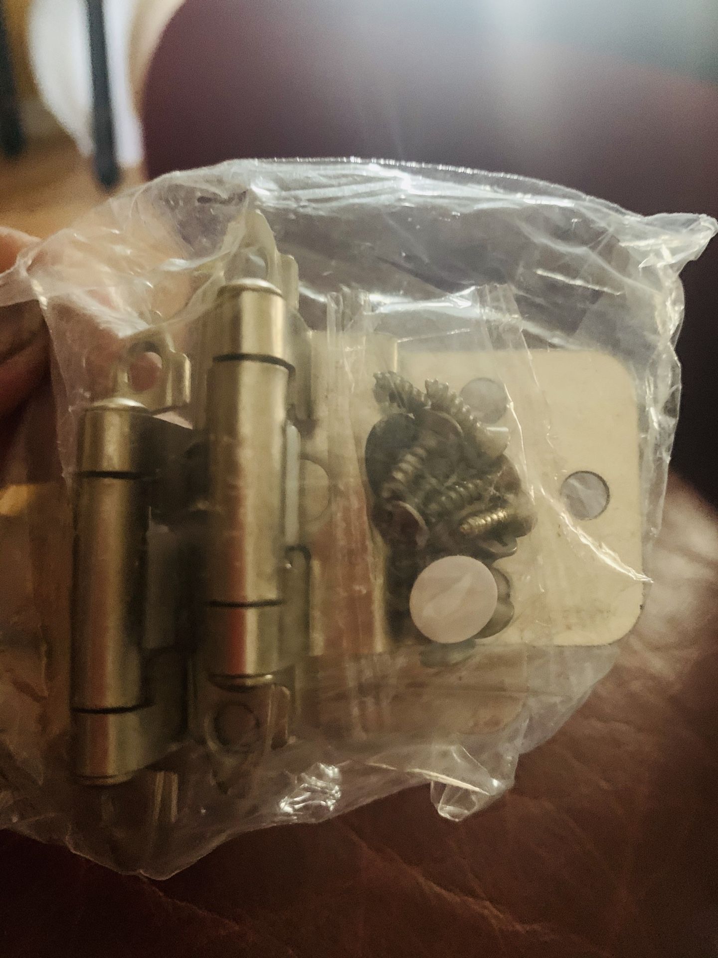 Pair of Brand new cabinet hinges. Located in Cahokia, IL 62206