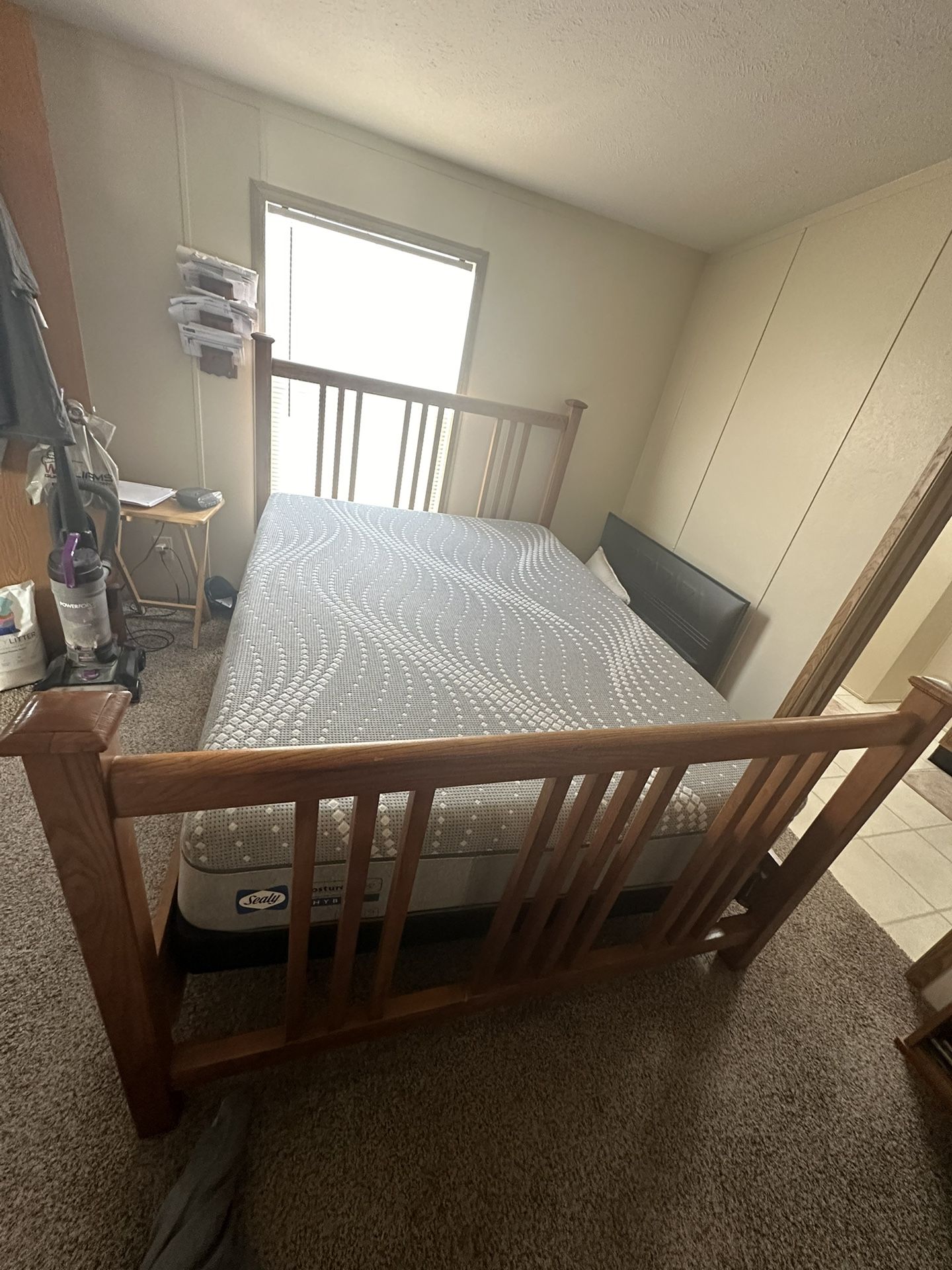 Queen Size Bed And Mattress