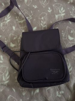 Small Plum Color Reebok Backpack